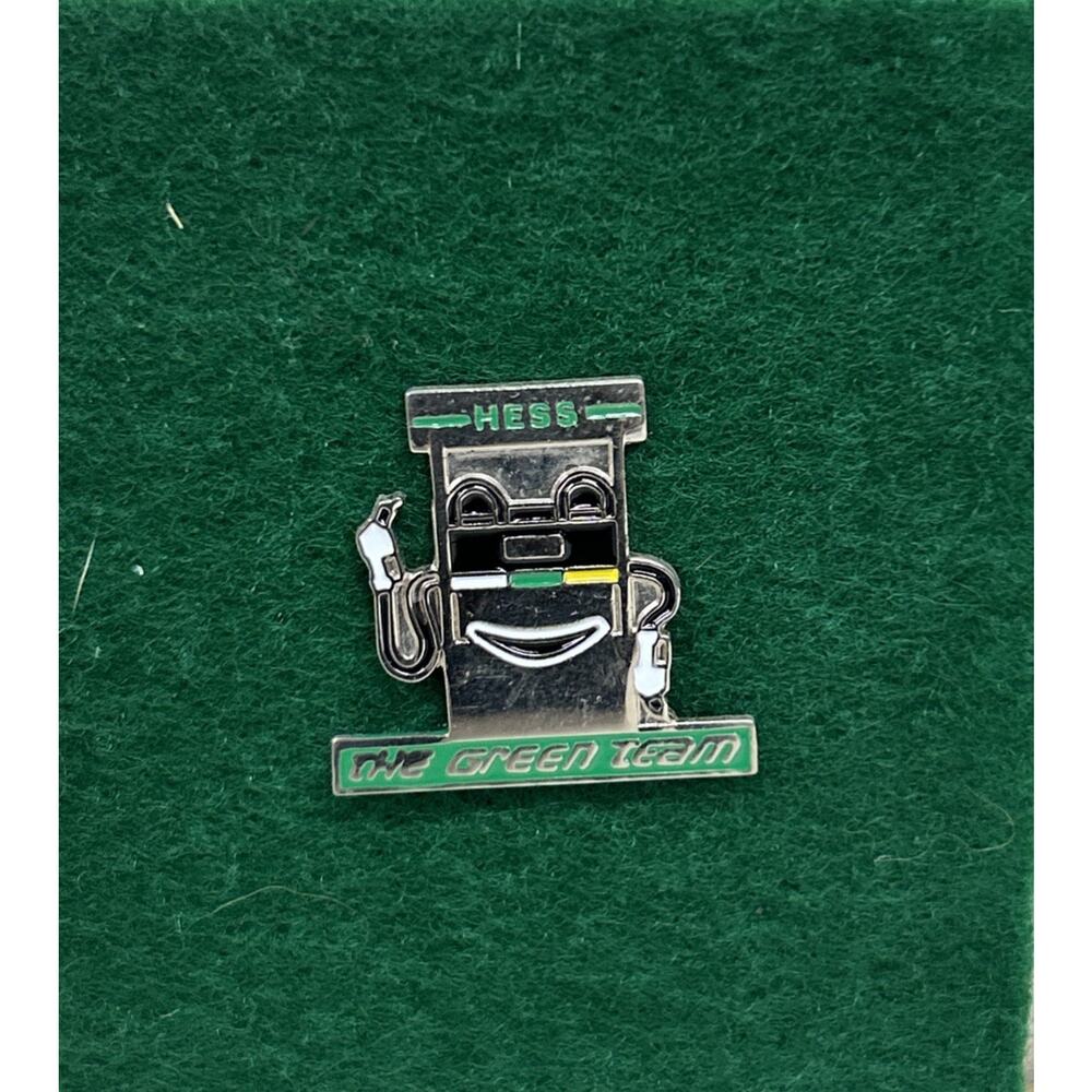 Hess Gas Station Collectible Pin “THE GREEN TEAM”